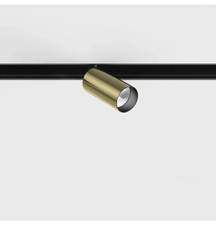 Трековий світильник LTX IN LINE TUB SA 60 LED 6W, 3000К латунь (06.0361.8.930.BR)