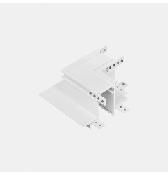 З'єднувач вбудований L-подібний LTX IN_LINE CORNER R HR 06.R90HR.WH