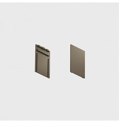 Заглушка LTX IN LINE END CAP R/S светлая латунь (06.R/SECAP.LB)