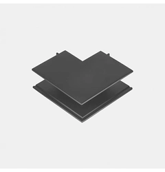 З'єднувач накладний зовнішній LTX IN_LINE CORNER S OUT 06.S90OUT.BK