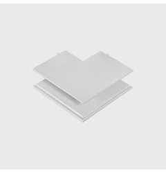З'єднувач накладний зовнішній LTX IN_LINE CORNER S OUT 06.S90OUT.WH