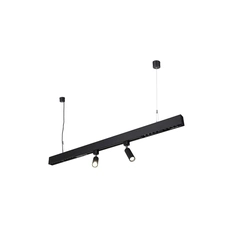 Підвісний світильник Laguna Lighting 44163-34 20W + 2x7W LED 4000K чорний