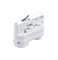 Адаптер для трековой шины AZzardo Track Electric 3 Line white AZ3012