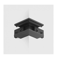 З'єднувач накладна стель-стіна зовнішній LTX MINI LINE42 CORNER S OUT чорний (07.S90OUT.BK)