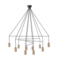 Люстра Nowodvorski 7954 Imbria GU10 10x10W IP20 Bl