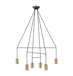 Люстра Nowodvorski 7956 Imbria GU10 6x10W IP20 Bl