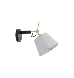 Бра Azzardo Zyta Wall XS BK/GO Grey AZ4186