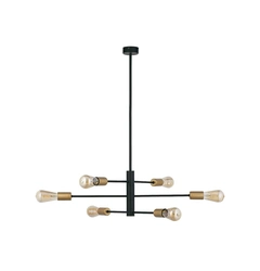 Люстра Nowodvorski 7937 Rotor E27 6x60W IP20 Bl
