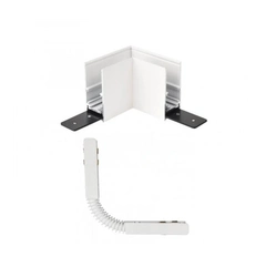 Углове з'єднання AZzardo TRACK MAGNETIC CORNER 90 + FLEX WH AZ4680
