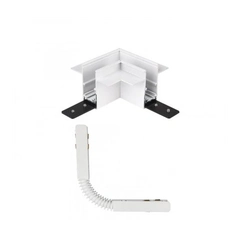 Угловое соединение AZzardo TRACK MAGNETIC CORNER 90 + FLEX GIPS WH AZ4682
