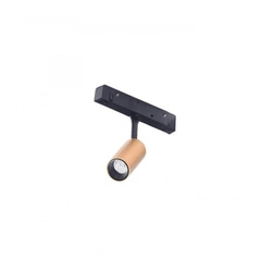 Магнитный трековый светильник AZzardo NIKKI TRACK MAGNETIC 3W 3000K GO/BK AZ4591