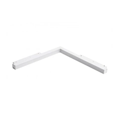Магнитный трековый светильник AZzardo SAGA TRACK MAGNETIC CORNER B 24W MILKY120 3000K WH AZ4618
