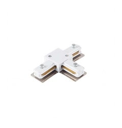 Т-з'єднання 1 фаза AZzardo TRACK 1 LINE T CONNECTOR WH AZ4740