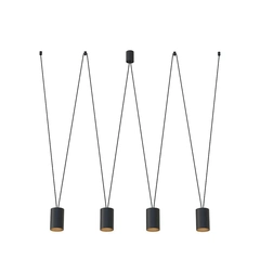Подвесной светильник Nowodvorski 7814 More tone GU10 4x10W IP20 Bl