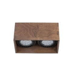 Точковий світильник Nowodvorski 7613 Dale GU10, ES111 2x15W IP20 Brown