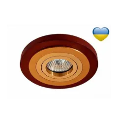 Деревянный точечный светильник ImperiumLight Saturn 30112.12.36