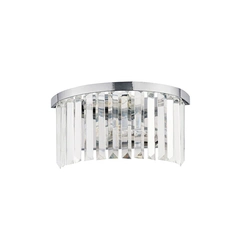 Светильник Nowodvorski 7632 Cristal Е14 2x60W IP20 Chrom