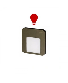 Накладний LED-світильник Ledix MOZA 01-111-43 червоний світло