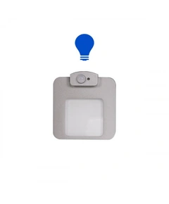 Встраиваемый LED-светильник с датчиком движения Ledix MOZA 01-222-15 синий свет