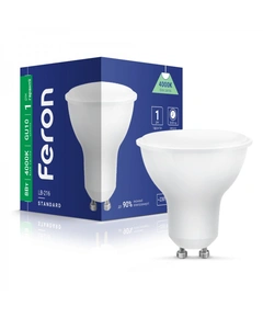 Светодиодная лампа Feron LB-216 8Вт GU10 4000K | 40187