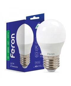 Светодиодная лампа Feron LB-745 6Вт E27 4000K 25675