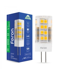 Светодиодная лампа Feron LB-423 4Вт G4 4000K | 25775