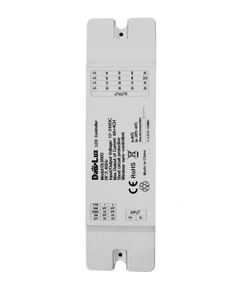 Контролер RF 2.4GHz 4в1 DIM/CCT/RGB/RGBW/RGB+W, 12-24V DC, 4*6A, 4*72-144W, RF 2.4GHz KLOODI KD-DLV003