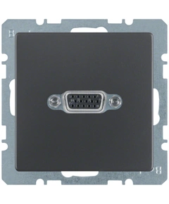 VGA-розетка, антрацит, Q.1/Q.3/Q7 3315406086
