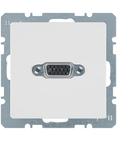 VGA-розетка з гвинтовими клемами, полярна білизна, Q.1/Q.3/Q7 3315416089