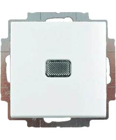 Выключатель 1-кл.проходной с подсветкой Basic 55 белый 2006/6 UCK-94-507