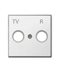 Панель телевизионной розетки TV/R, Sky Niessen (цвет белый)