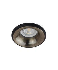 Врезной точечный светильник MJ-Light PRD RING R BK + PRD 3557-2 BR