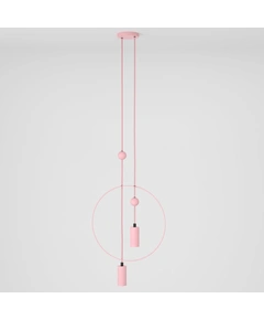 Підвісний світильник Sunderline 2C-Pink-RAL 3015