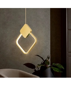 Зеркало Curly Lamp Gold