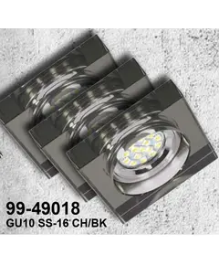 Точковий світильник Candellux 99-49018 SS-18 (набір 3 шт)