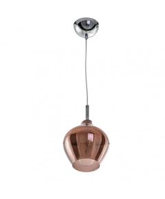 Подвесной светильник AZzardo Amber Milano 1 AZ3077 copper