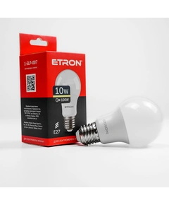 LED лампа ETRON Light 1-ELP-007 A60 10W 3000K E27