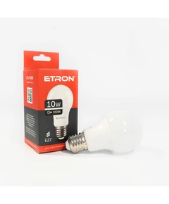 LED лампа ETRON Light 1-ELP-008 A60 10W 4200K E27