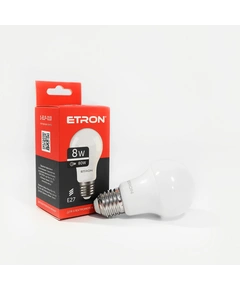 LED лампа ETRON Light 1-ELP-010 A55 8W 4200K E27