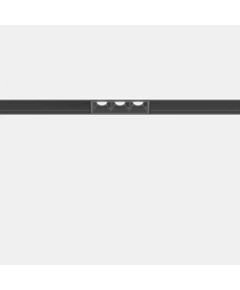 Трековий світильник LTX IN LINE COMFORT LED 4W, 3000К, чорний (06.0691.4.930.BK)