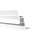 LED профіль врізний, ефект "тіньового шва" з розсіювачем PC, 3м KLOODI KLP4062TR 3 LED профіль врізний, ефект "тіньового шва" з розсіювачем PC, 3м KLOODI KLP4062TR 3