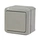 Перемикач накладний 1-клавішний IP44, Forix™ 782383, колір сірий
