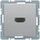 HDMI-розетка, подключение сзади под углом 90 град., алюминий, Q.1/Q.3/Q7 3315436084 HDMI-розетка, подключение сзади под углом 90 град., алюминий, Q.1/Q.3/Q7 3315436084