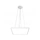 Підвісний світильник Italux PND-83625-450S-45W-WH Bastia Led 1x45W 2800K/4000K/6000K 5300Lm IP20 Підвісний світильник Italux PND-83625-450S-45W-WH Bastia Led 1x45W 2800K/4000K/6000K 5300Lm IP20