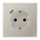 Розетка із з/к із захисними шторками та USB тип С (швидка зарядка) JUNG ES 1520-18 C нержавіюча сталь Розетка із з/к із захисними шторками та USB тип С (швидка зарядка) JUNG ES 1520-18 C нержавіюча сталь