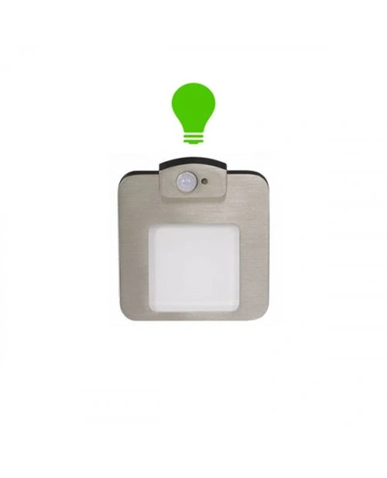 Встраиваемый LED-светильник с датчиком движения Ledix MOZA 01-212-24 зеленый свет