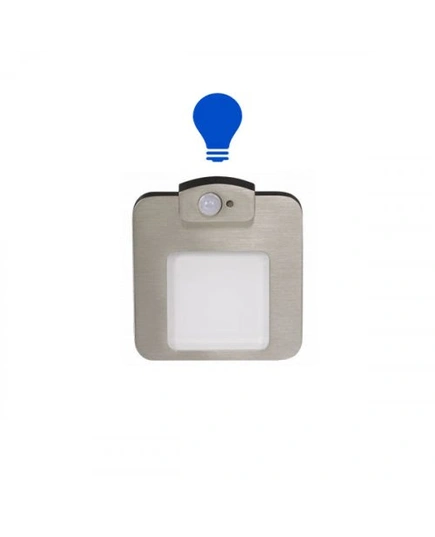 Встраиваемый LED-светильник с датчиком движения Ledix MOZA 01-212-25 синий свет