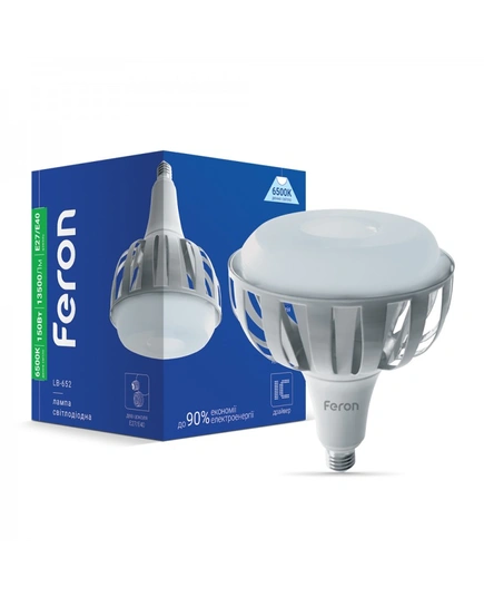 Светодиодная лампа Feron LB-652 150Вт Е27-E40 6500K | 38098