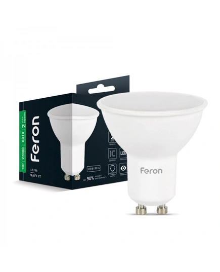 Світлодіодна лампа Feron LB-196 7Вт GU10 2700K