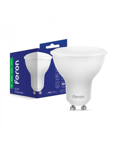 Светодиодная лампа Feron LB-240 4Вт GU10 4000K | 25681